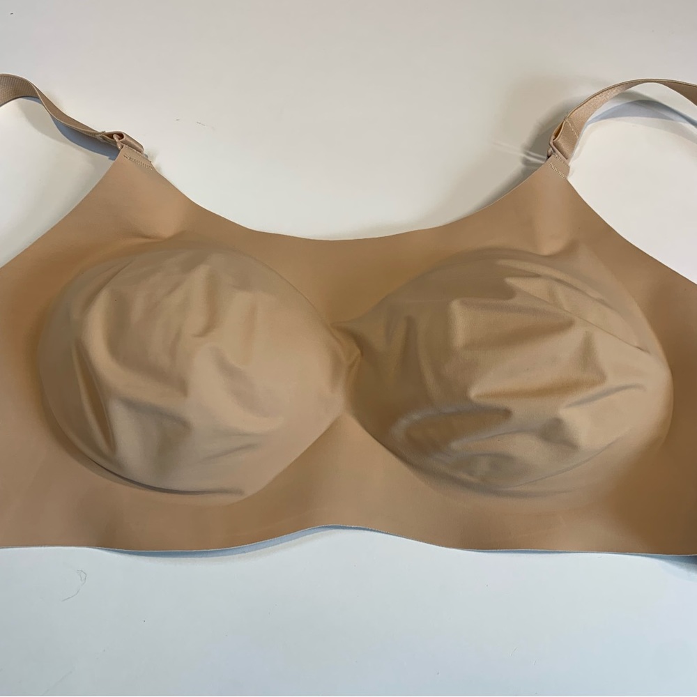 Size 6 Knix reversible nude and blue padded evolution bra - Picture 8 of 14